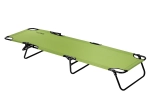 Foldable camping sun lounger Nils Camp NC3026 green