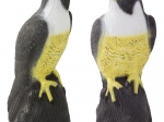 Falcon bird and rodent repeller, realistic decoy for garden and balcony