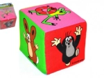 Textile Cube Mole 10 cm