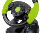 EG104 gaming wheel with vibration for PC, PS3 and Xbox 360