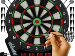 TRIZAND electronic dartboard with 4 LED displays, for 1–16 players