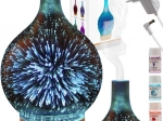 Ruhhy 100 ml aroma diffuser and air humidifier with RGB LED 3D effect - 1 pc