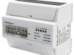 Kolmefaasiline kahesuunaline elektrooniline arvesti DIN-siini paigaldusega