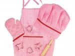 Bigjigs Toys Pink Kids' Chef Set