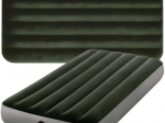 Inflatable velour single air mattress INTEX Dura-Beam Fiber-Tech 191 × 99 × 25 cm