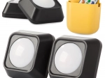 Wireless RGB Night Lights with Remote Control, Set of 2