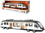 Regionaalrong LEO EXPRESS helide ja tuledega, hoorattaveoga