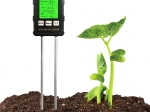 Digitaalne 6-ühes pinnasetester – pH, niiskuse, temperatuuri, viljakuse, valguse ja õhuniiskuse mõõtmine