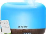 RUHHY LED aroomidifuuser ja õhuniisutaja puldiga 300 ml