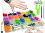 XXL Creative Rubber Band Set for Making Bracelets with Loom